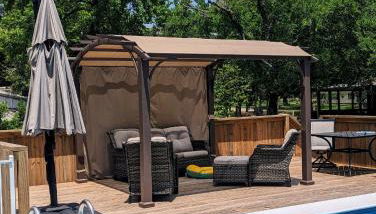 Lake ConRoy Estates - Unit A with Pool Access - Foto 5, sunbed