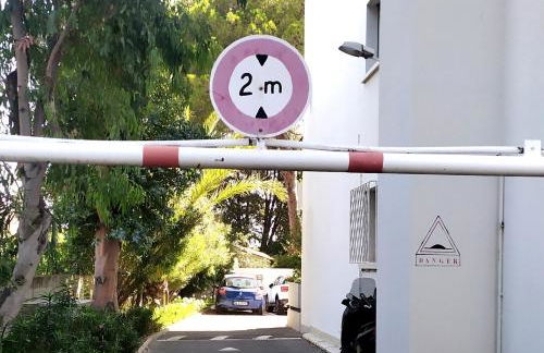 Grand studio climatisé en bord de mer avec parking sécurisé - Foto 12