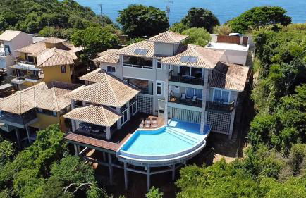 Buzios, casa inteira de frente para o mar em Joao Fernandes, fabulosa, a melhor vista, Mansão Bella Vista - Foto 8