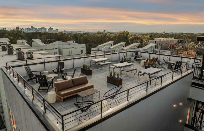 Nashville Vibes Rooftop Karaoke Fire Pit Downtown - Foto 58