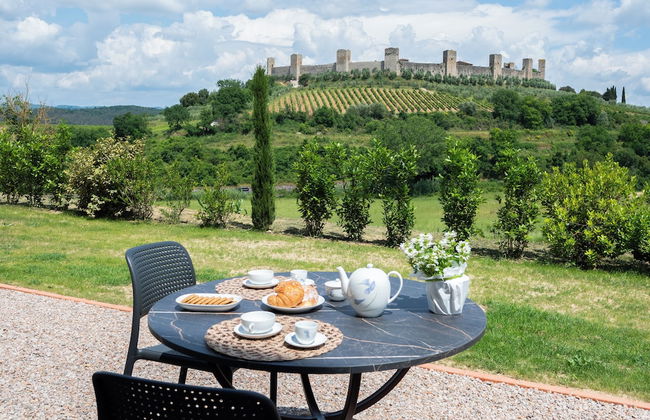 Le Volte Apartment Pool, Wifi In Monteriggioni - Foto 22