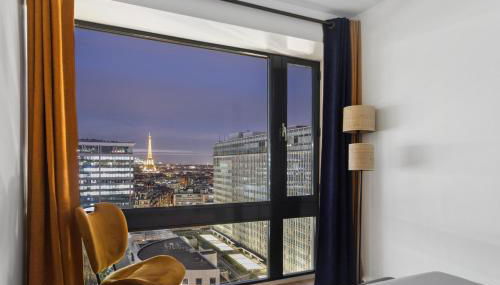 Paris luxury Apartment 75m2 with Eiffel Tower View, metro 1 min, parking - Foto 4