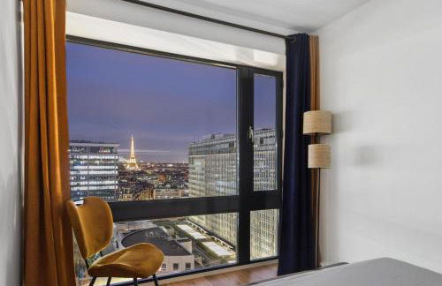 Paris luxury Apartment 75m2 with Eiffel Tower View, metro 1 min, parking - Foto 4