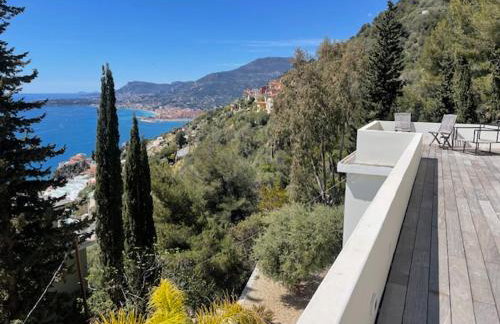 Modern Seaview Villa with Pool above Monaco - Foto 25