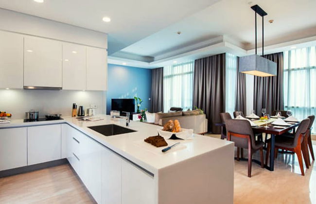 Three-bedrooms Apartment, Oakwood Suites La Maison Jakarta - Foto 6