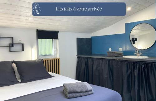 Grand Gîte Le Saule en Scie - 3 étoiles - Spa chauffé, 12 à 14 pers, jardin clos, 30 mn PuyduFou - Foto 18