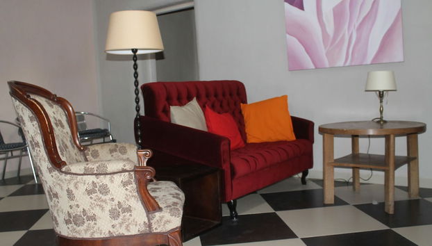 Sitzecke in der Lobby