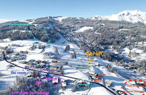 Le lodge de l alpage - Ski in ski out - 2 chambres 1 cabine - Foto 4