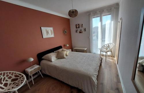 Très belle vue mer T3 tt confort clim 4 pers, proche plages - Foto 7