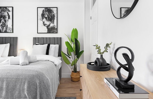 2BR Flat, Free Parking, Close to Airport & Centre - Foto 23