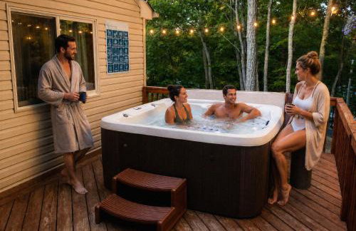 Harmony Hill Stylish 4bd Mountain Retreat, Hot Tub, Games - Foto 50