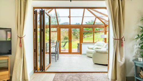 The Barn at Burfords with wood fired hot tub - Foto 4