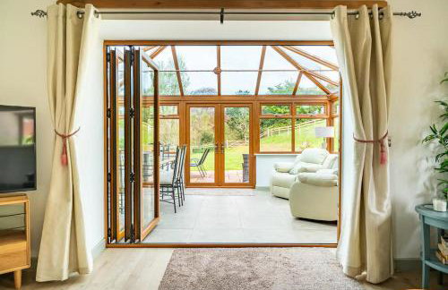 The Barn at Burfords with wood fired hot tub - Foto 4