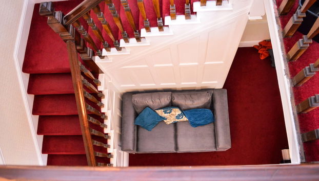 Zona de estar del vestíbulo