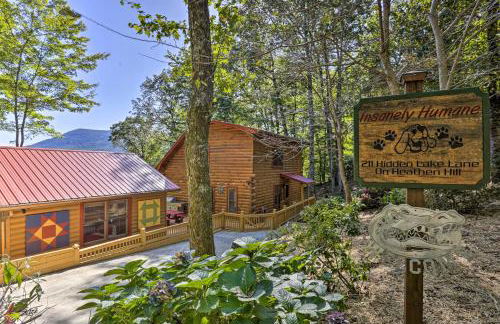 Lovely Log Cabin and Bunkhouse with Views and Yard! - Foto 38