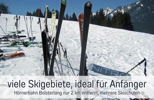 Biohof Burger, 3 sonnige Fewo, alle mit Balkon, Spielzimmer, Grillhütte, 7 km vor Oberstdorf - Photo 61