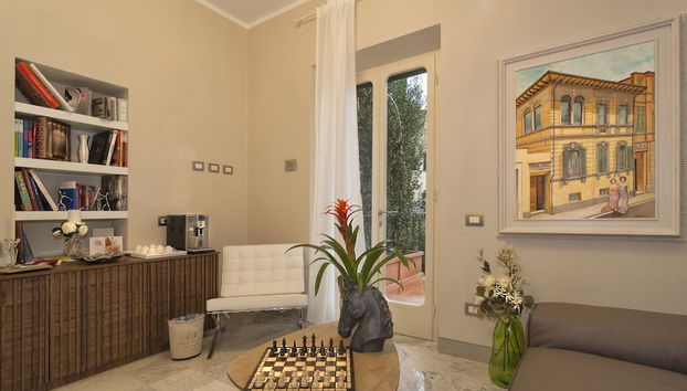 Sitzecke in der Lobby