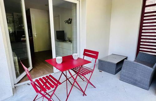 T2 Confort, 4 pers, Terrasse, Parking privé à Hasparren - FR-1-495-84 - Foto 10