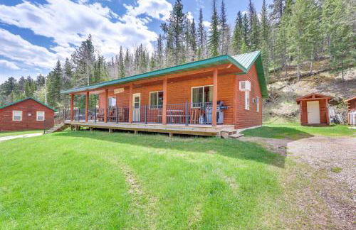 Wraparound Deck and Grill Deadwood Cabin - Foto 25