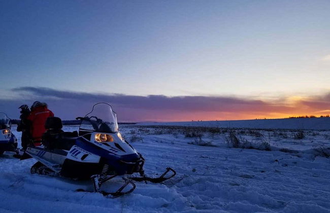 Giro in motoslitta a Fairbanks - Foto 2