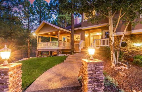 Alpine Estate 5 Showers 3 Fireplace Hot Tub Mtn View - Foto 6