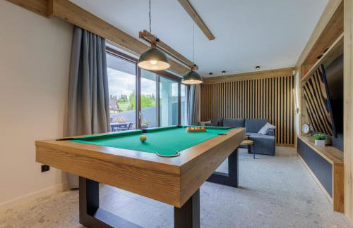 Willa Watra, Jacuzzi wewnętrzne, sauna i bilard na wyłączność - Foto 12