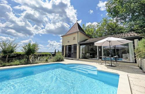 Pigeonnier charmant avec piscine privée pour 2 à Trémolat - FR-1-824-5 - Foto 1