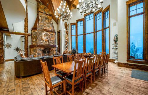 8 Bedroom Deer Valley Masterpiece with endless views. Theater hot tub game room ski-inout - Photo 9