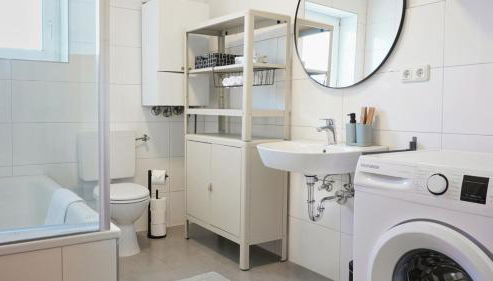 Großzügiges Industrie Design Apartment für bis zu 6 Personen, Nähe Messe und DUS, verkehrsgünstig - Familien, Gruppen und Firmen - Foto 4, towels