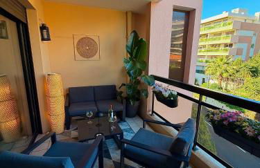 Appartement moderne climatisé avec piscine, terrasse et parking - Proche Promenade des Anglais - Foto 19