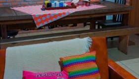 Cabana com Ar condicionado e area de cozinha e banheiro compartilhado a 10 minutos do Parque Beto Carrero - Foto 5