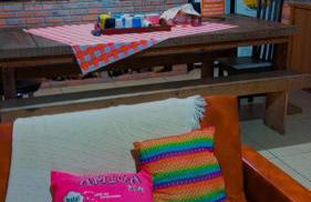 Cabana com Ar condicionado e area de cozinha e banheiro compartilhado a 10 minutos do Parque Beto Carrero - Foto 24