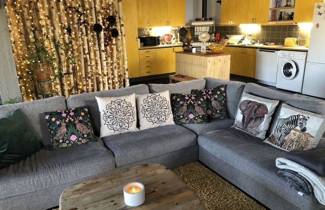 Liljekonvalj Cottage Overlooking the River Sauna - Foto 17