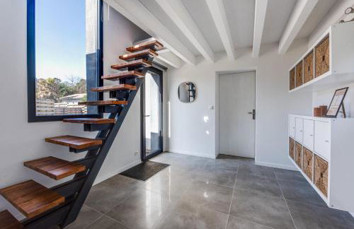 Villa contemporaine avec spa, océan & forêt à pied - Foto 10
