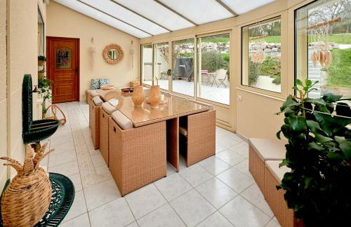 La Villa en Loire, avec Jacuzzi 6 places, Piscine chauffée, boulodrome, salle de jeu, 6 Chambres, vue Loire, 350M2 - Foto 40