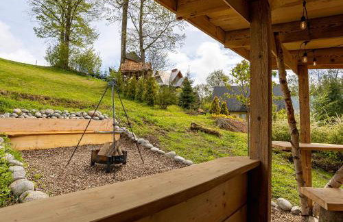 GLICZAROWA OSADA, Chata 18 osób, Domek 8 osób NA WYŁĄCZNOŚĆ, 8 sypialni z łazienkami, spokój, przyroda, wyjątkowe miejsce - Foto 45