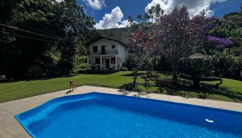 Casa em Friburgo com piscina, lareira suíte & quarto ATENCAO SABADO DIA 18 DE ABRIL TERA FESTA NA CHACARA - Foto 2