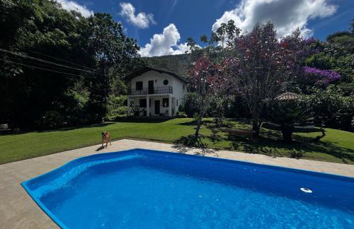Casa em Friburgo com piscina, lareira suíte & quarto ATENCAO SABADO DIA 18 DE ABRIL TERA FESTA NA CHACARA - Foto 2