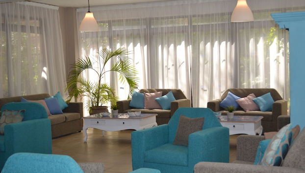 Zona de estar del vestíbulo