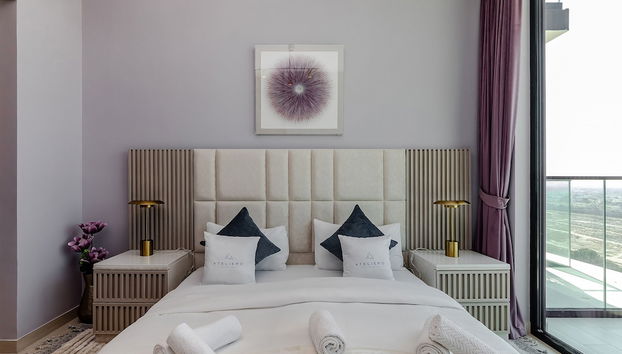 Luxury 1BR at Binghatti Onyx JVC - Foto 3, Habitación