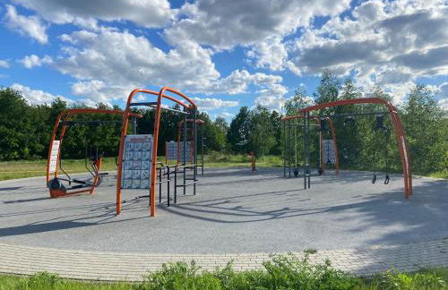 8 Personen Ferienhaus ,,Seegelblick" am Goitzschesee, erste Reihe am Strand mit Sauna, Whirlpool, Kamin, Wallbox & SUP - Foto 61