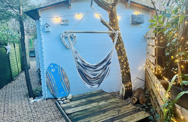 Beautiful Cosy Garden Cabin, 5min Walk to Beach - Foto 24