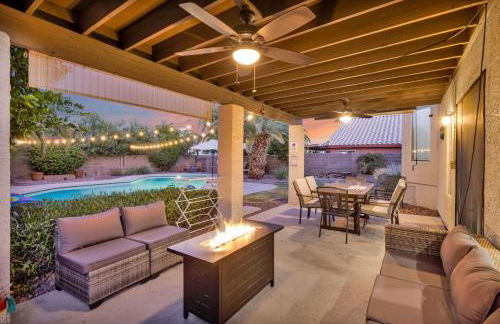 Sparkling Saltwater Pool - Spa - Firepit - WiFi - 4BR 3BA - Near Top Golf Courses - Foto 5