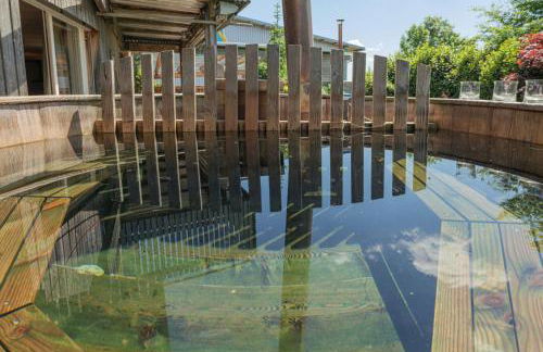 Ferienhaus Dornstetten: Sonniges Design Haus: Kamin, Sauna, Hot Pot, Zaun - Foto 70