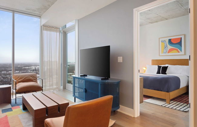 New Austin High Rise Near DT Luxe Amenities, Rooftop Pool, Gym+yoga Studio - Foto 13