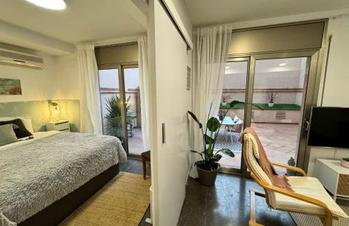 Private terrace 1BR apt - 4min walk to the beach - Foto 16