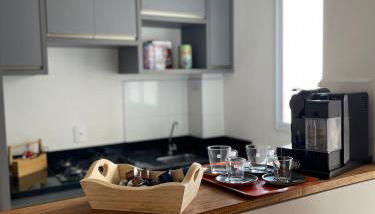 Apartamento próximo às principais praias de Florianópolis - Foto 2, stove, toaster