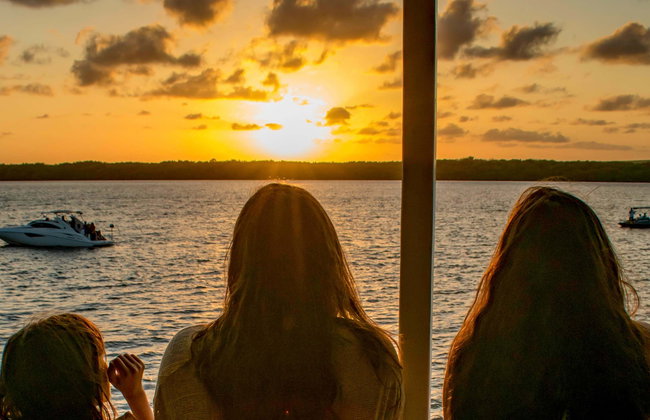 Atardecer en la playa de Jacaré - Foto 1