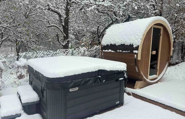 Villa Yarema Mountain Relax With Hot Jacuzzi & Sauna - Foto 32