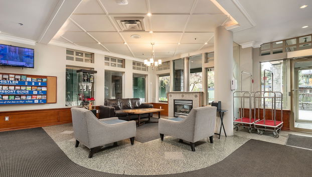 Zona de estar del vestíbulo